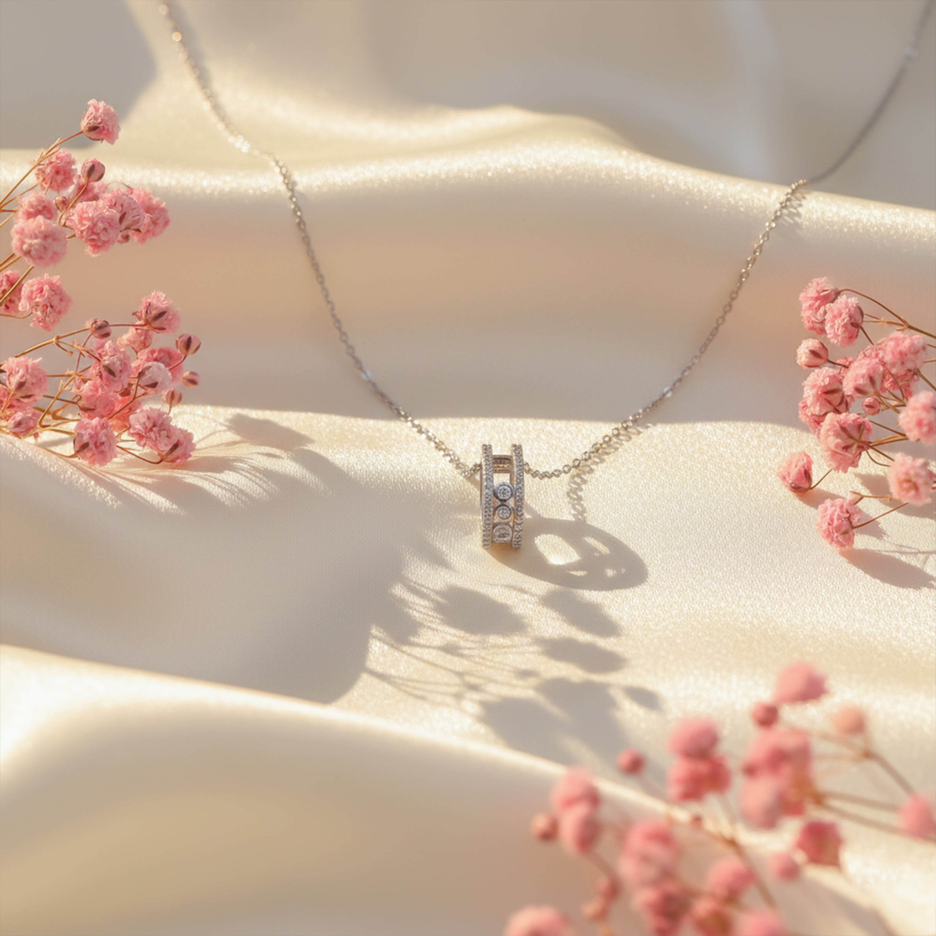 Sparkle Locket Link Set GWN -48