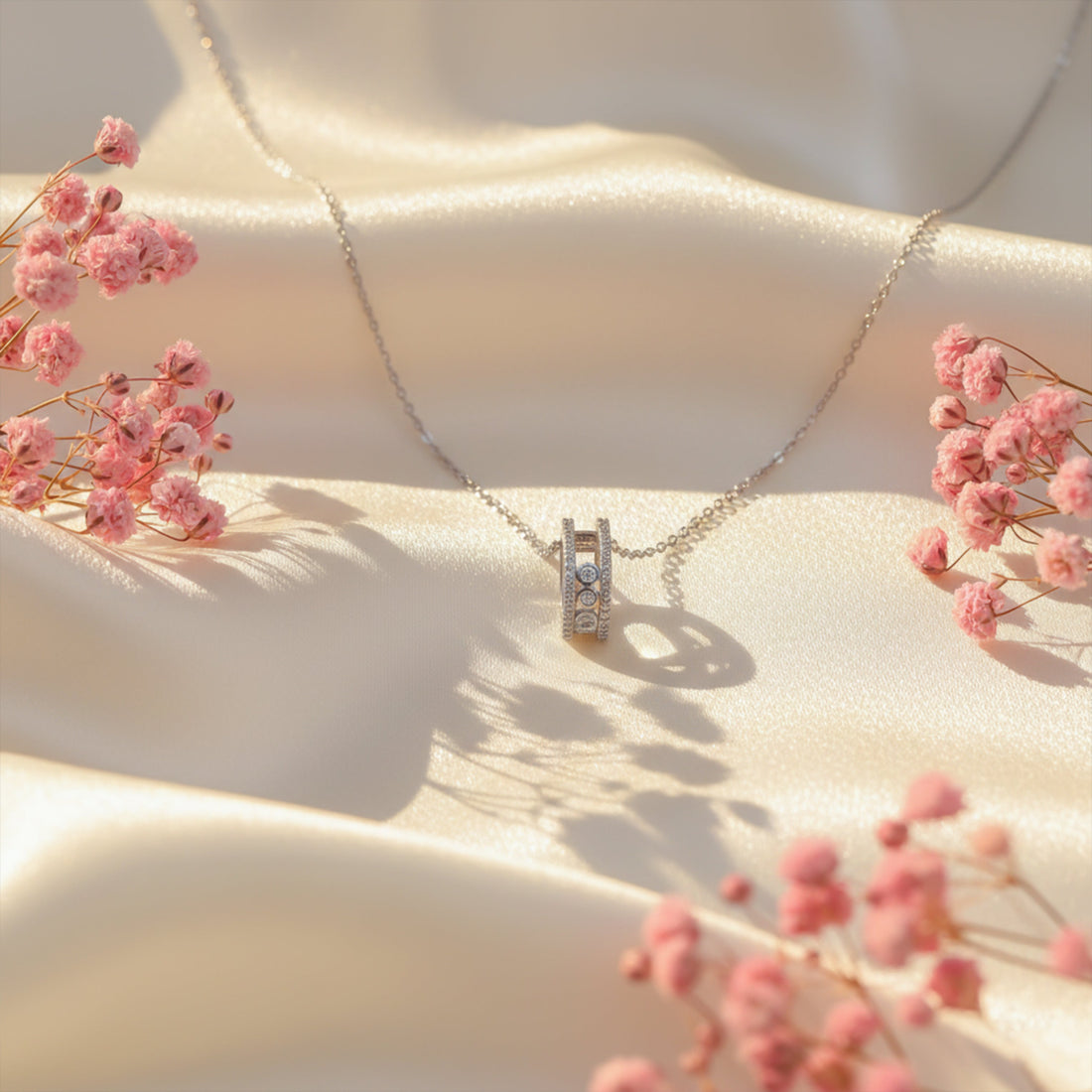 Sparkle Locket Link Set GWN -48