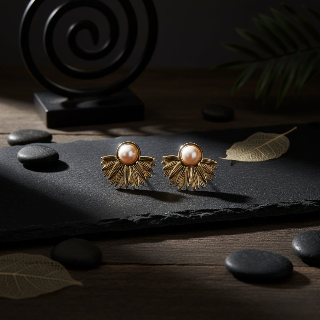 Moti Hoop Women Earring GWE -7
