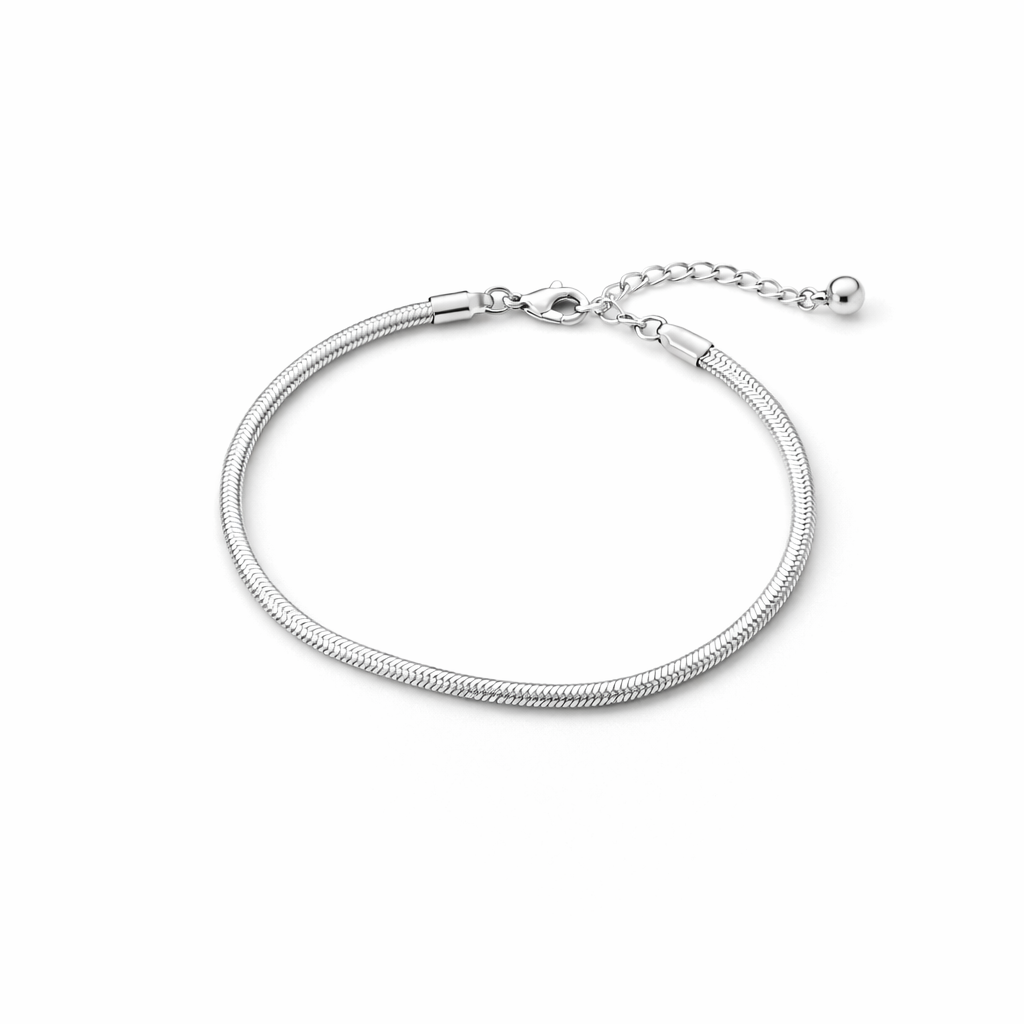 Silver Serpent Link Payal GWA -33