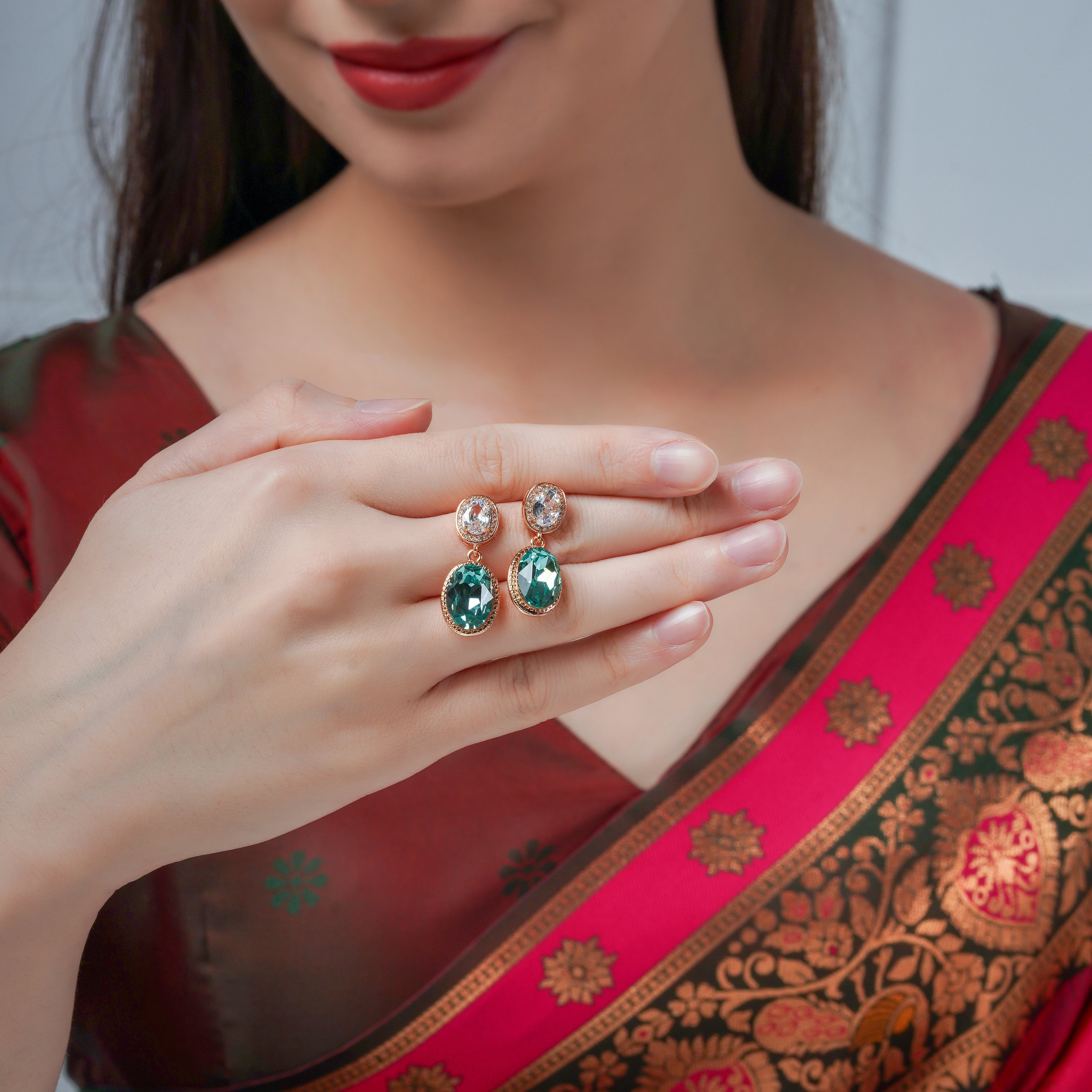 Jade Enchanted Elegance Earring GWE -49