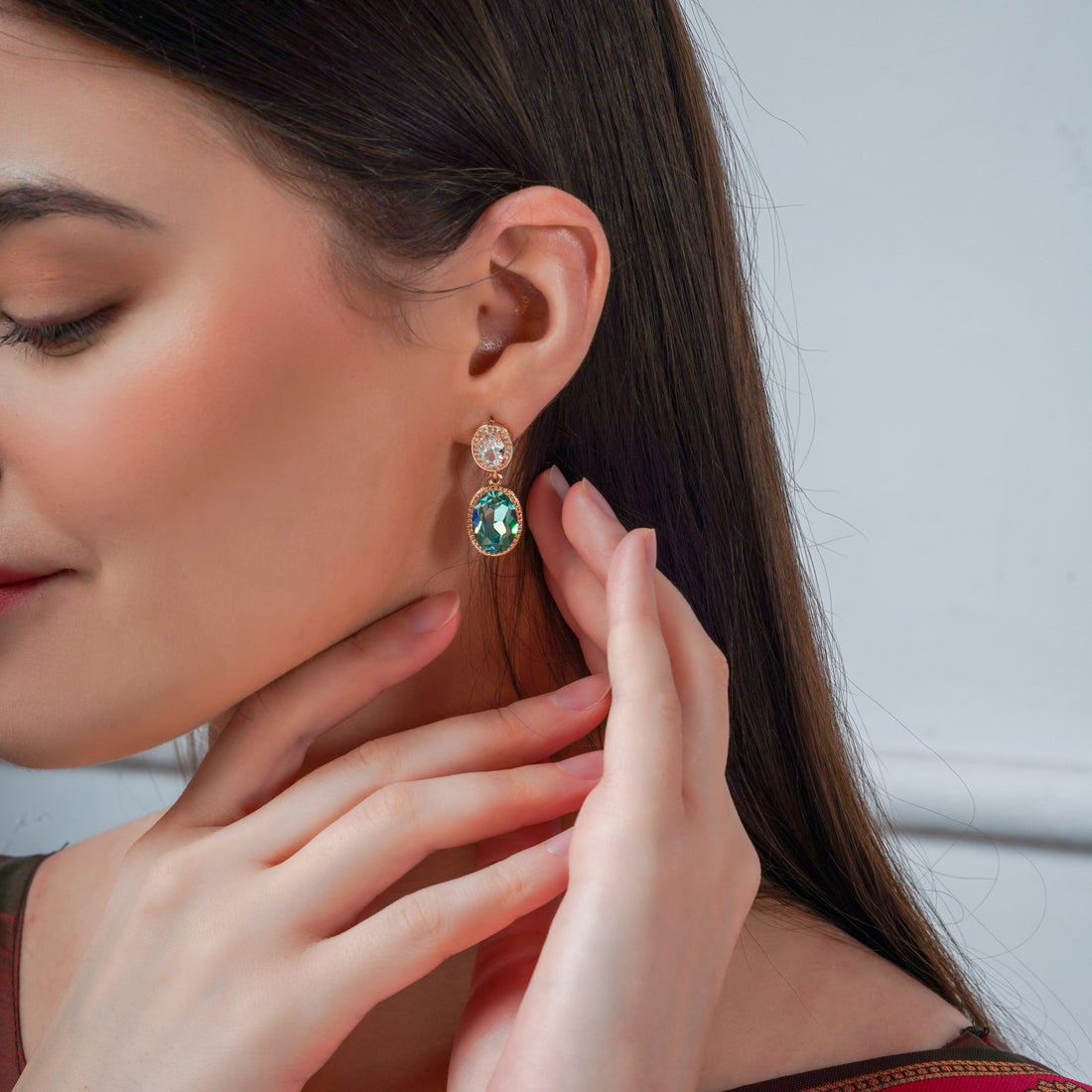Jade Enchanted Elegance Earring GWE -49