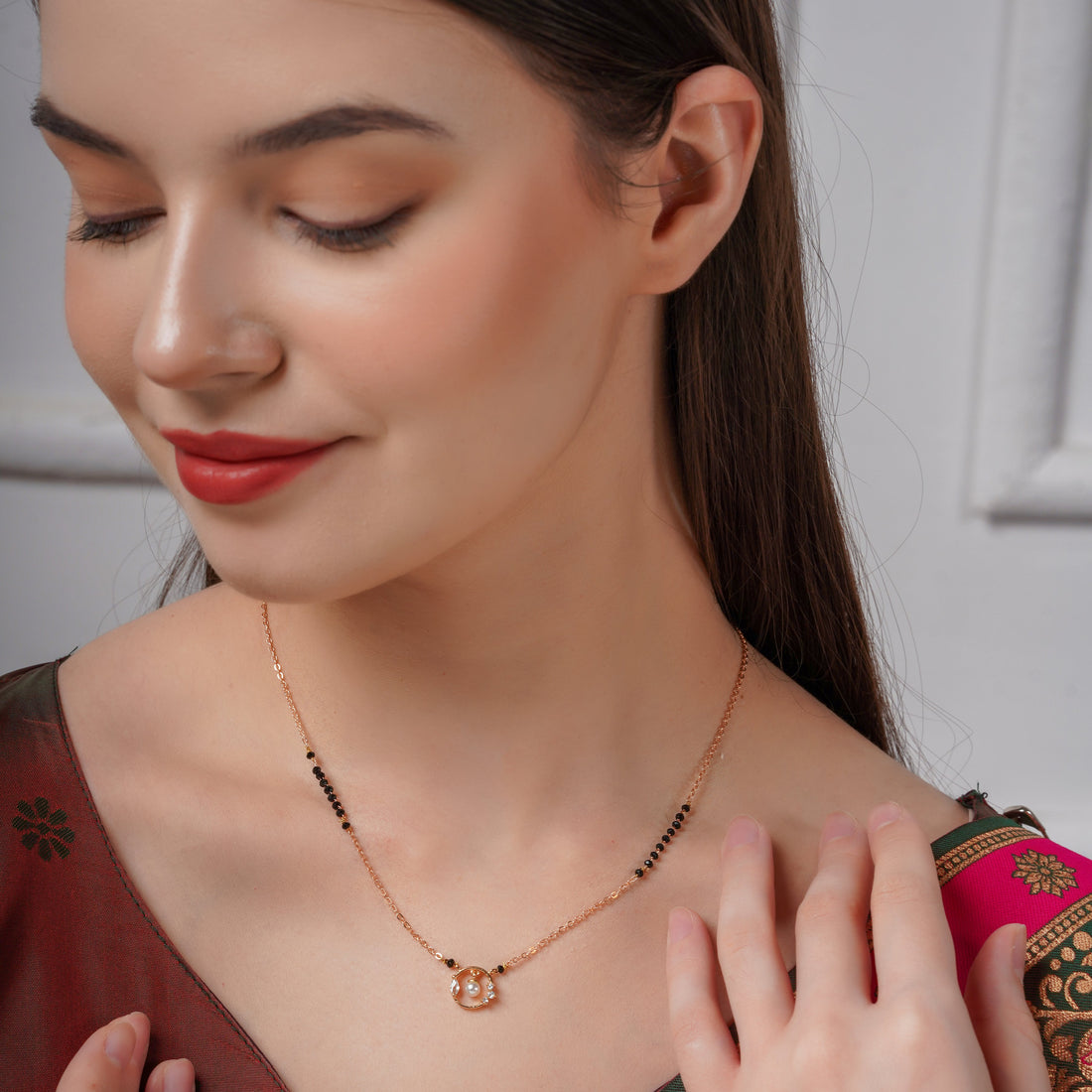 Diyela Gold Moti Women Mangalsutra GM -2