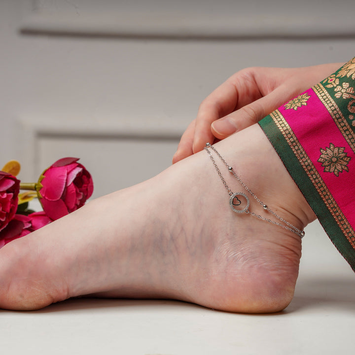 Circle of Love Silver Payal GWA -27