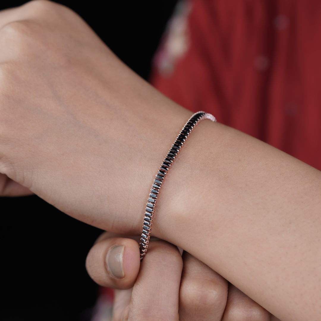 Midnight Rosette Line Kangan GWB -39