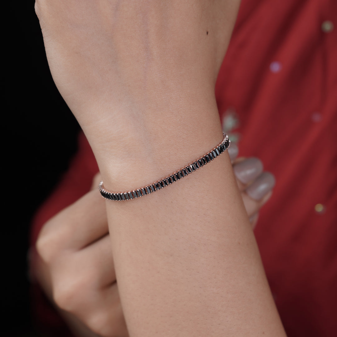 Midnight Rosette Line Kangan GWB -39