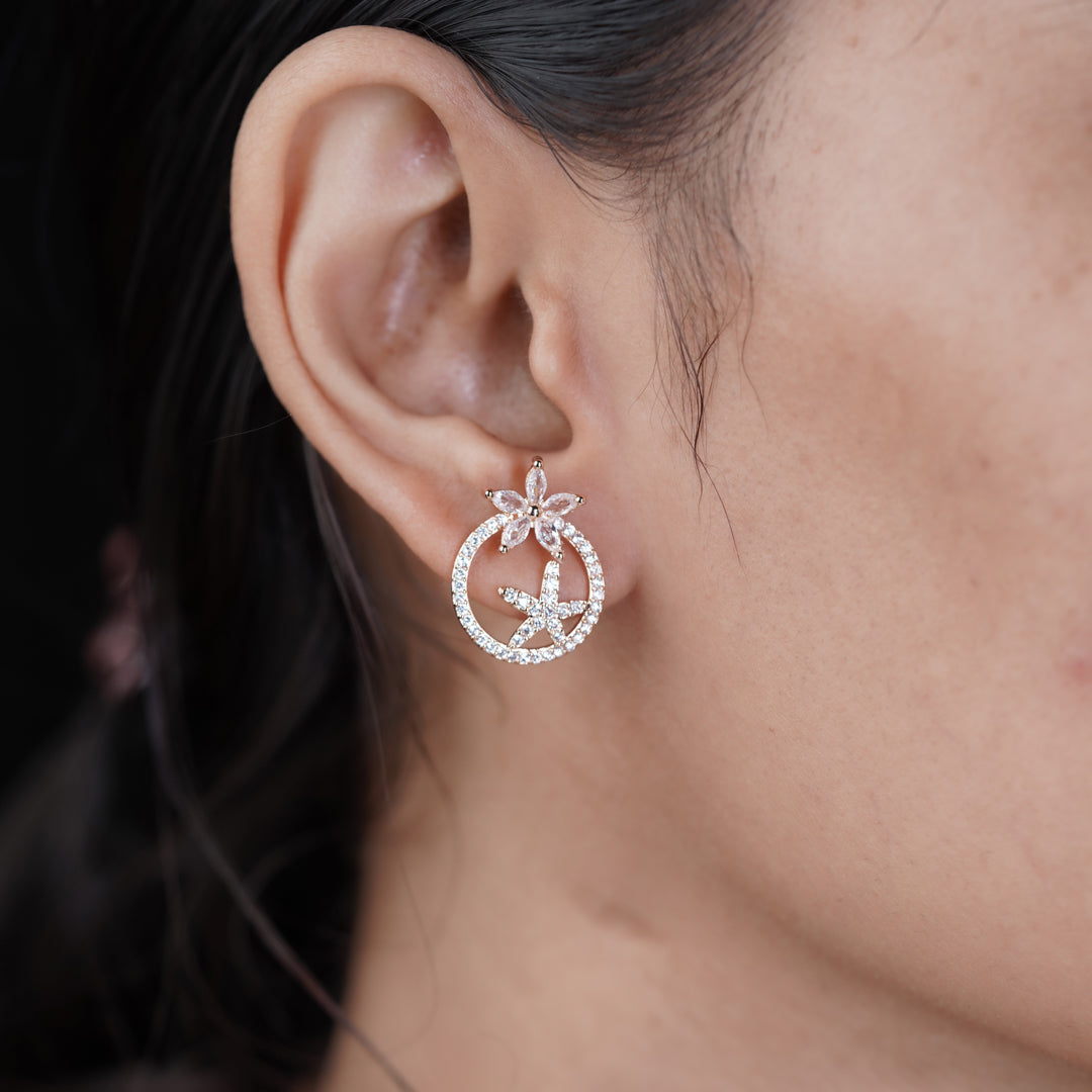 Urshita Zirconia Stone Earring GWE -37