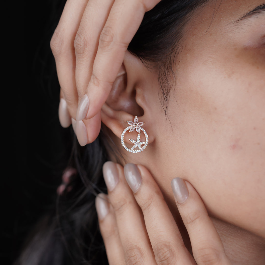 Urshita Zirconia Stone Earring GWE -37