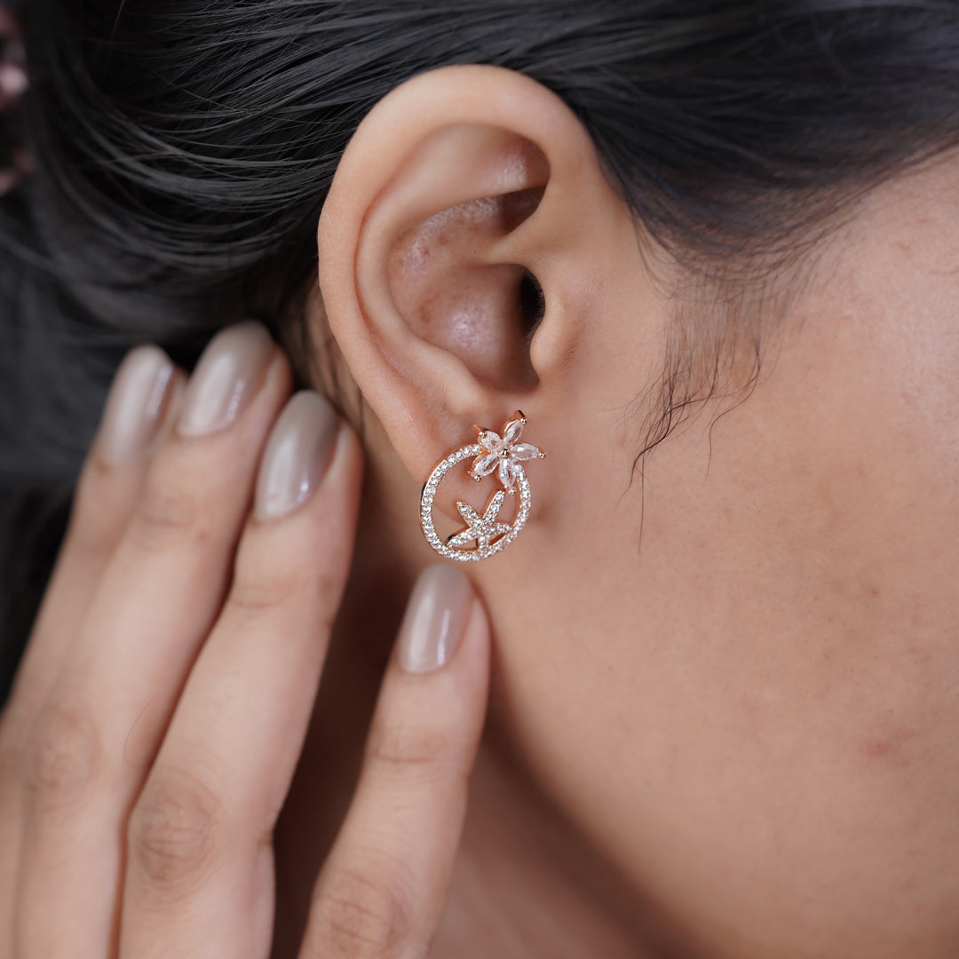 Urshita Zirconia Stone Earring GWE -37