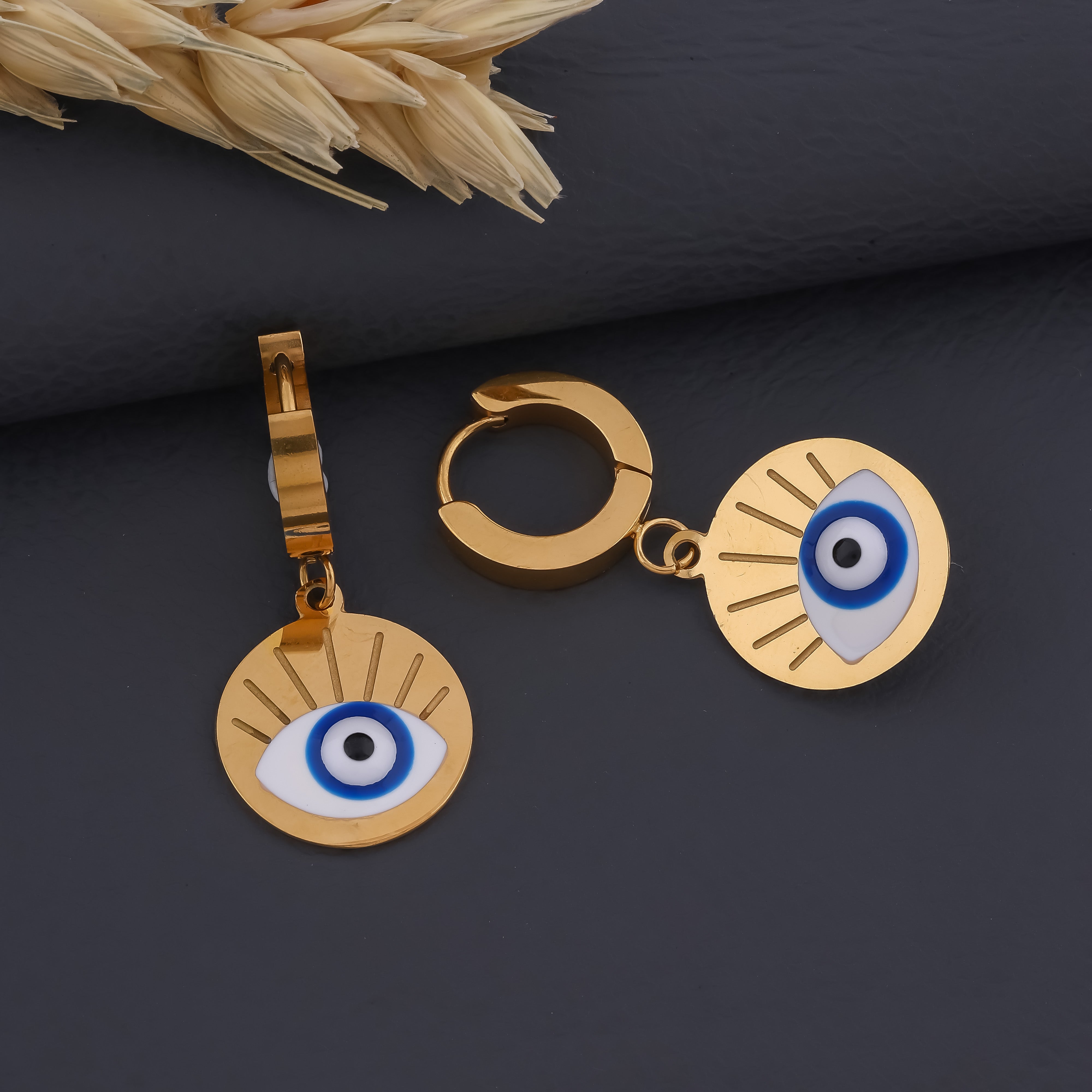 Nazar Circular Earing GWE -5