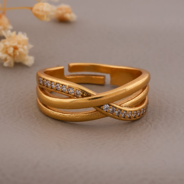 Blue Crystal Ring