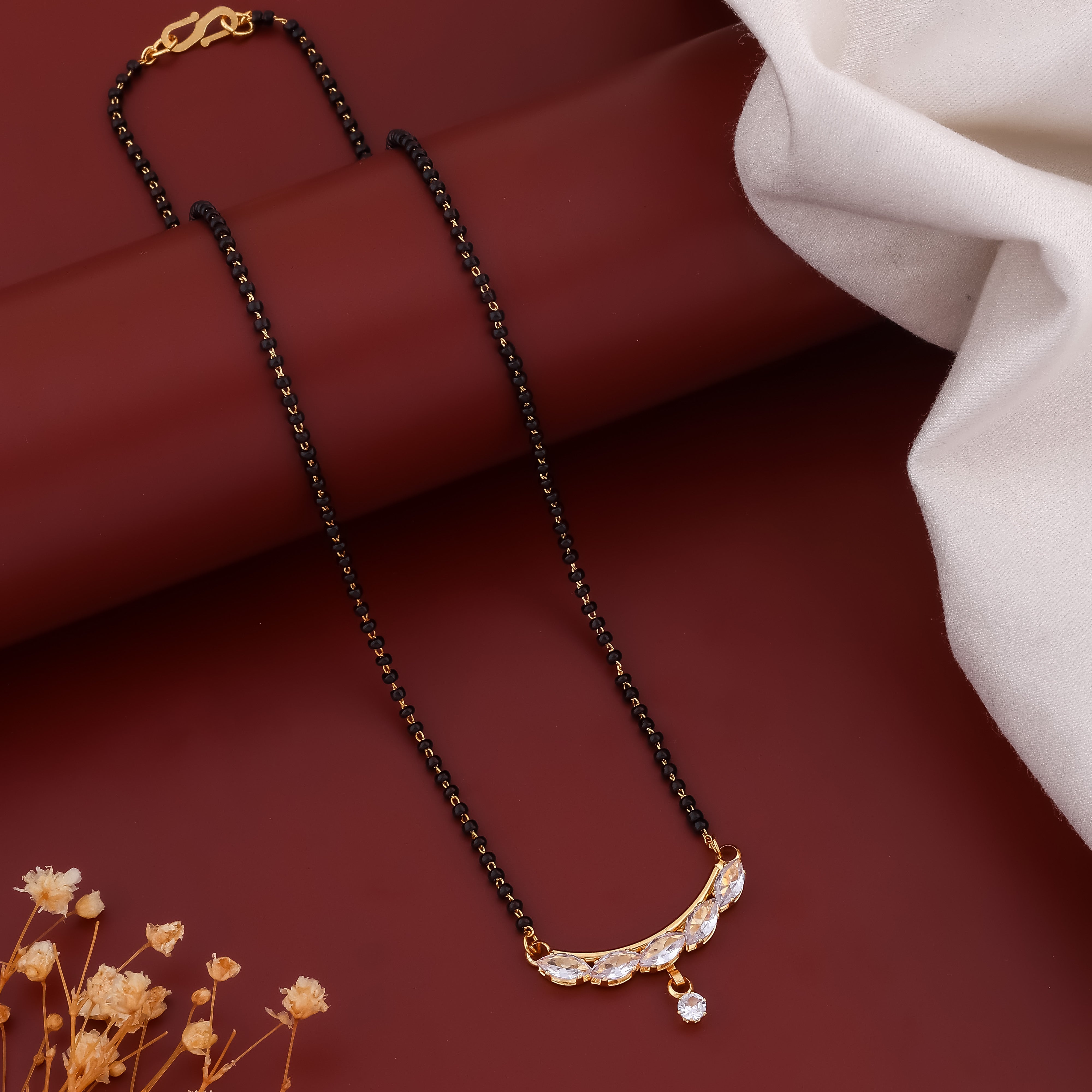 Hema Crystle Women Mangalsutra GM -4
