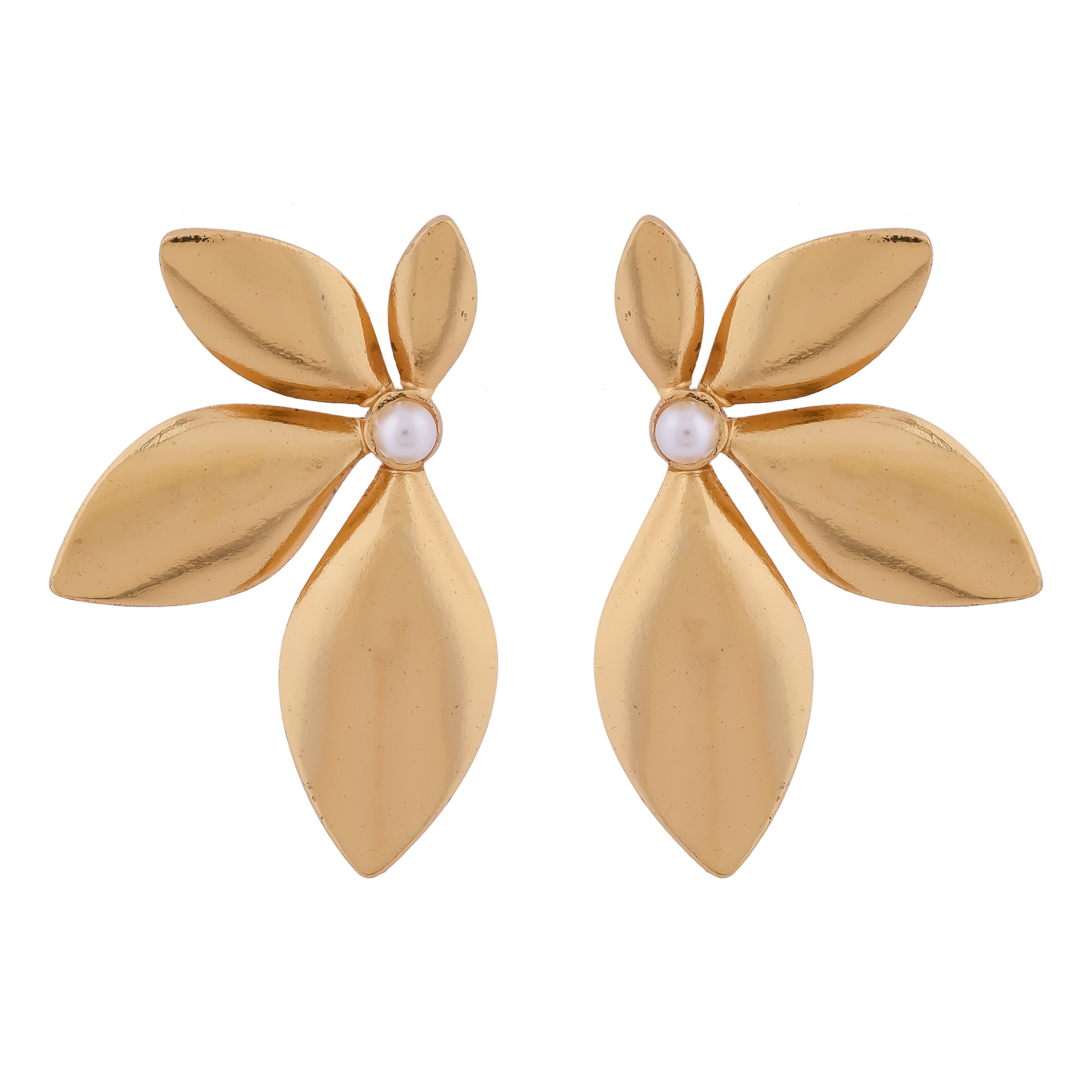 Gold Flora Women Earring GWE -8