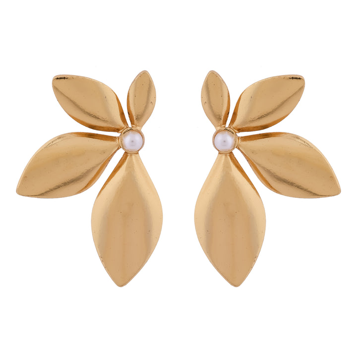 Gold Flora Women Earring GWE -8