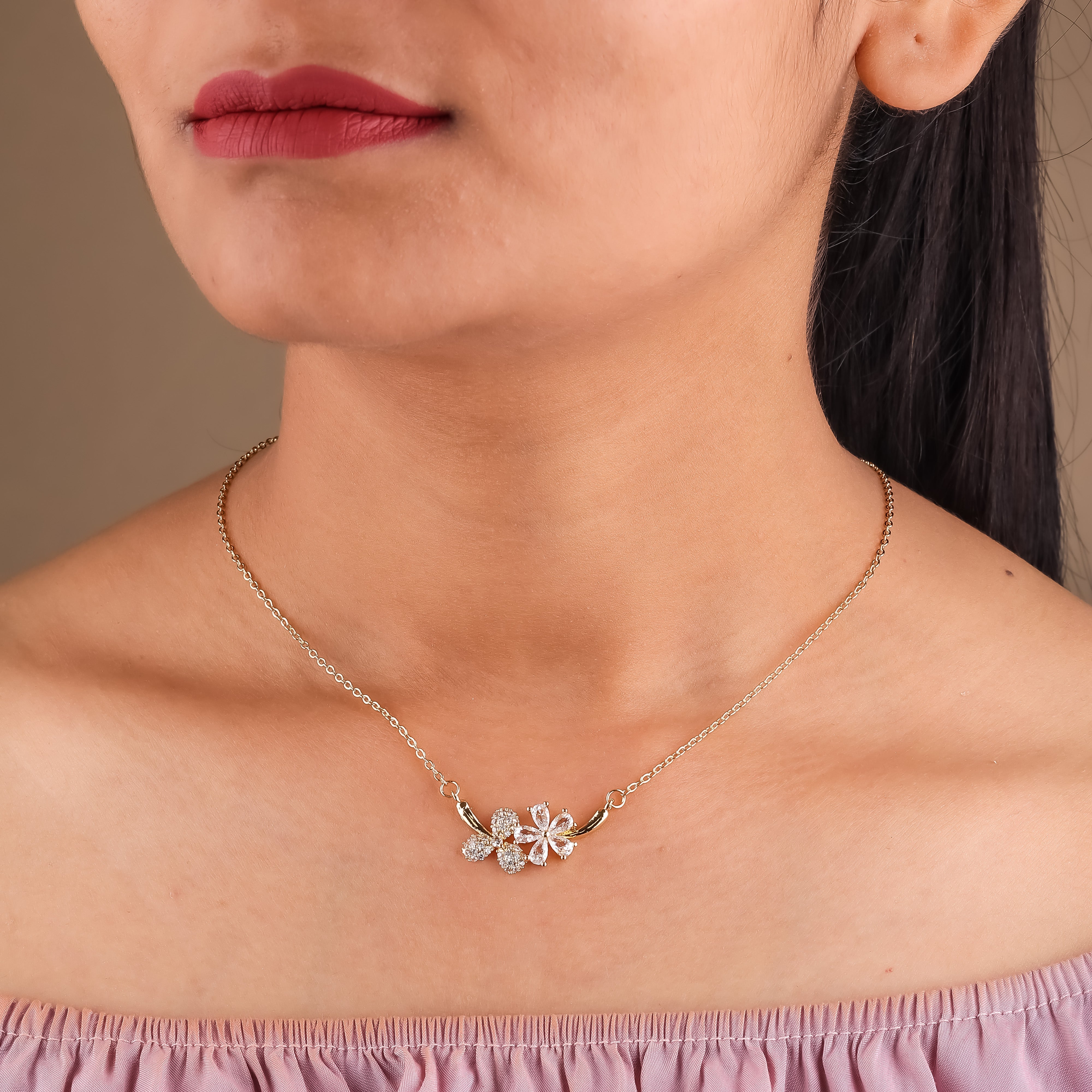 Foliage Grace Neckless GWN -11