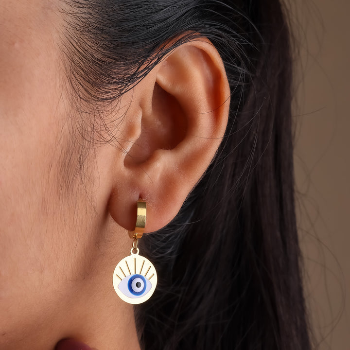 Nazar Circular Earing GWE -5