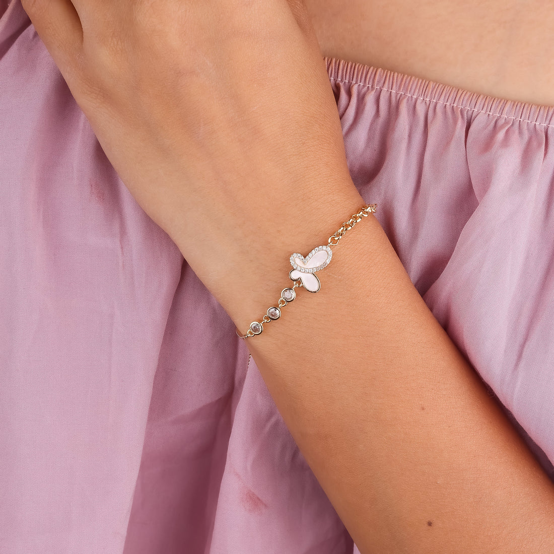 Papillon Flexible Bracele GWB -15