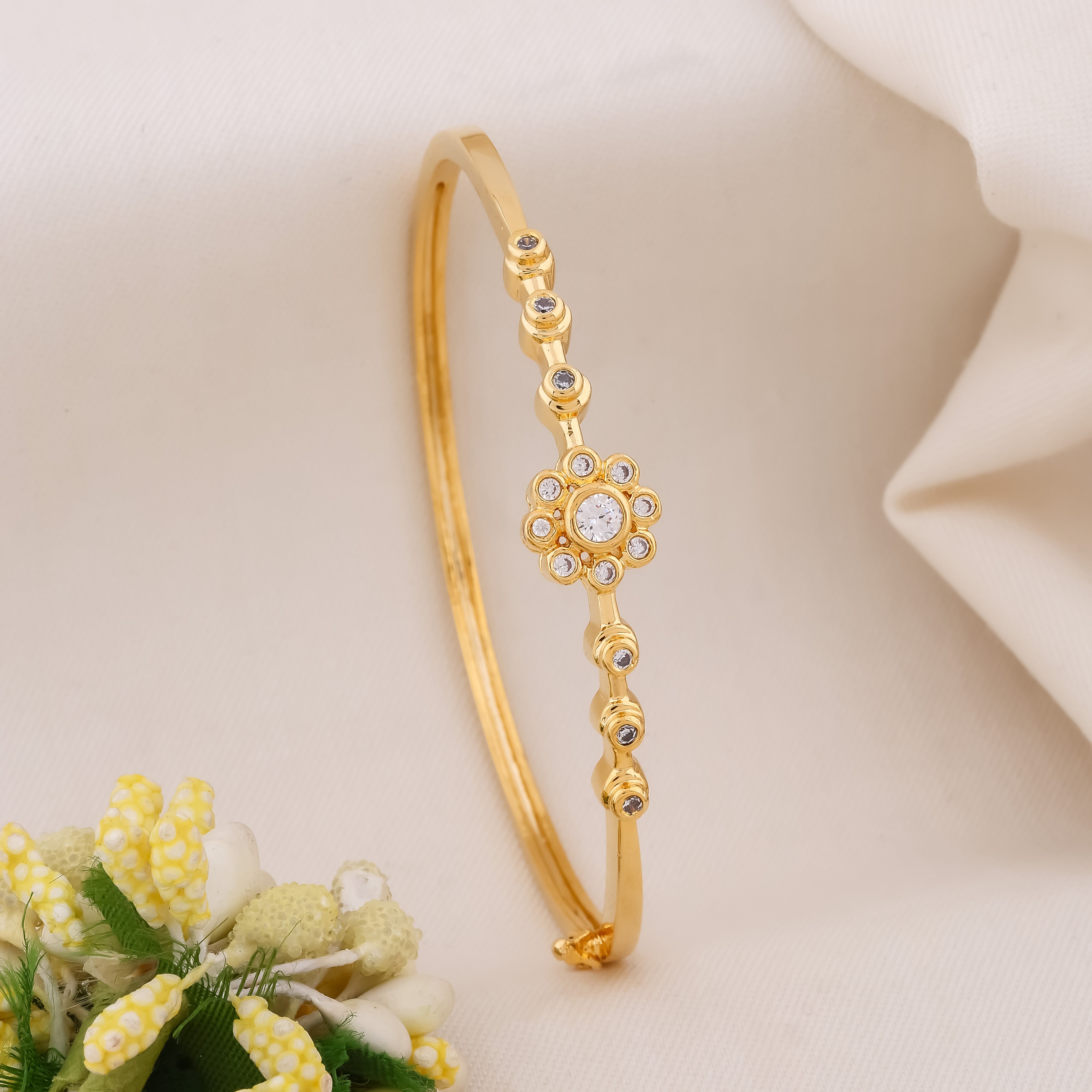Prisha Cubic Zirconia Flora Wrap GWK -6