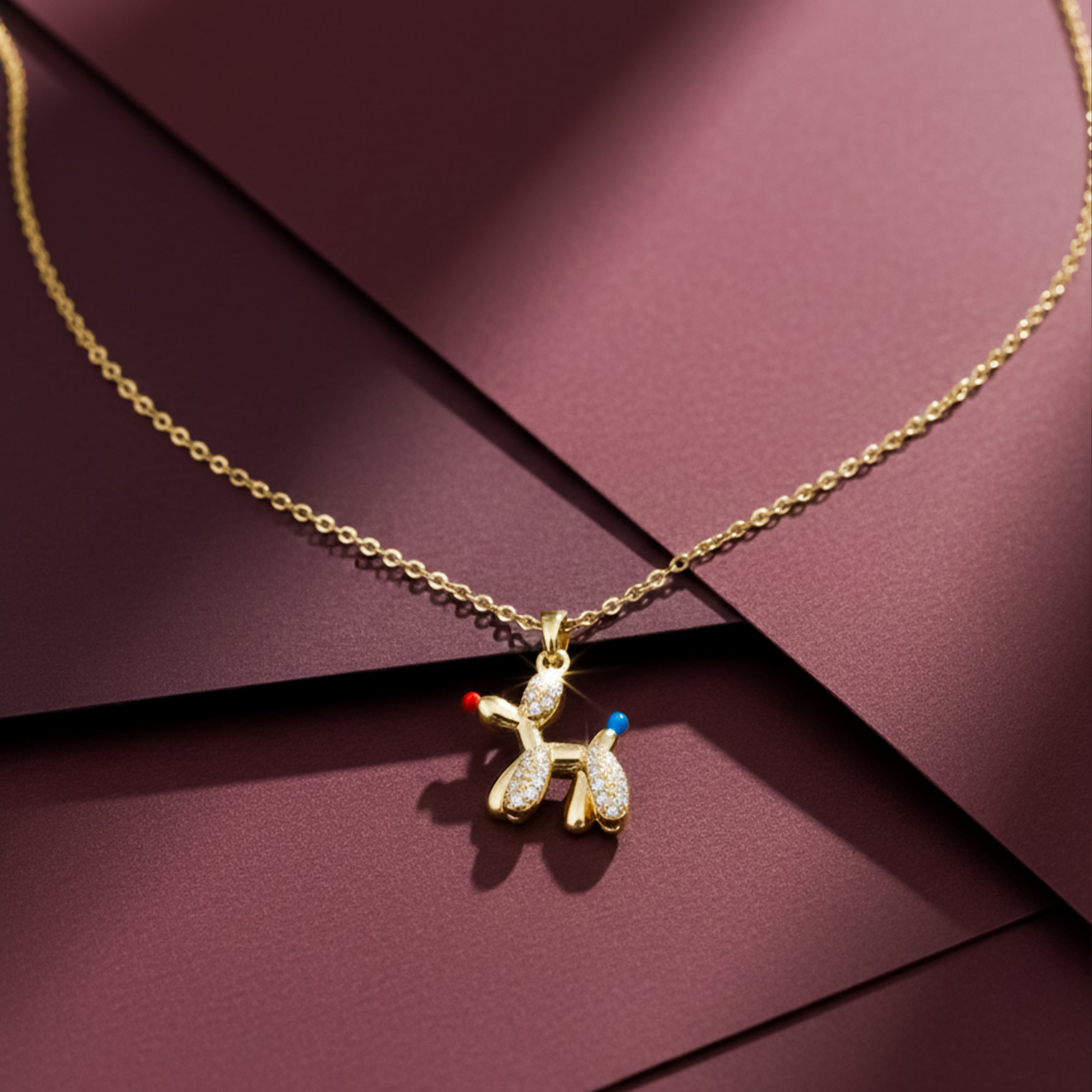 Balloon Dog Accent Women Link Set GWN -151